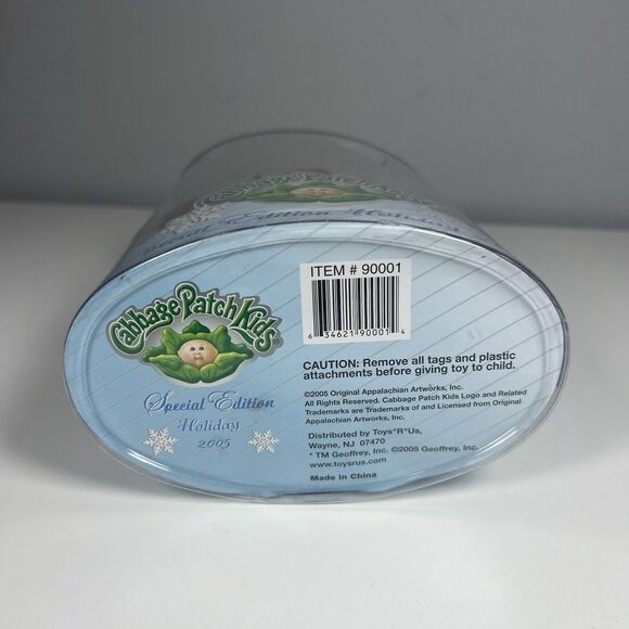 Vintage 2005 Cabbage Patch Kids Special Edition Holiday 2005 #90001 New - Picture 6 of 9